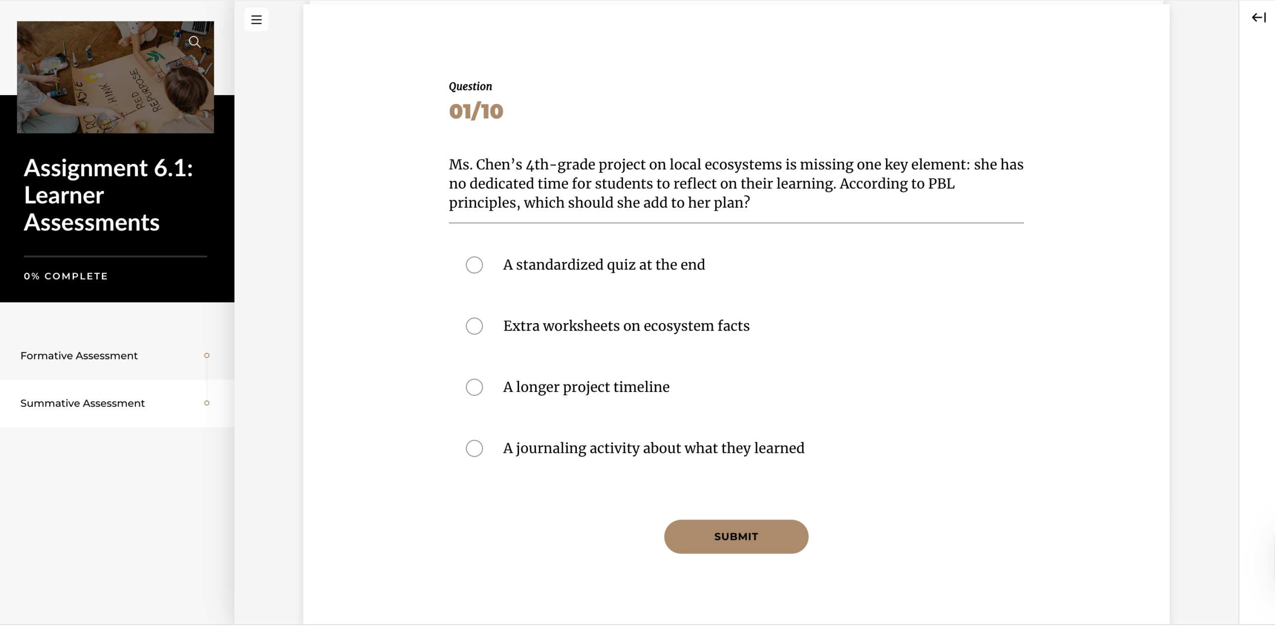 eLearning Assessment Blocks